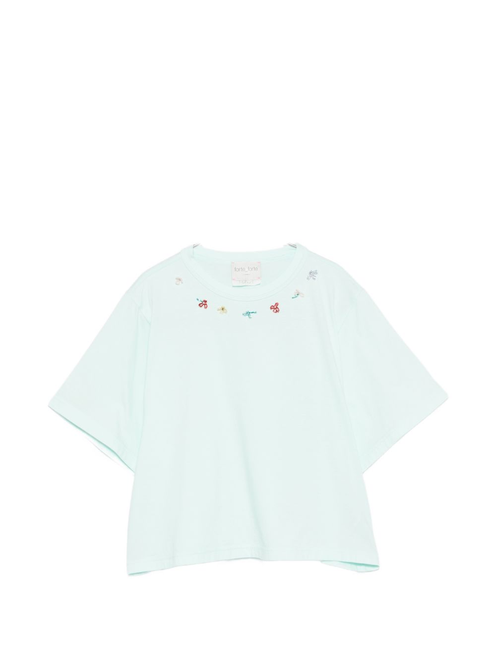 Forte Forte Women Embroidered Cotton T-Shirt FORTE FORTE