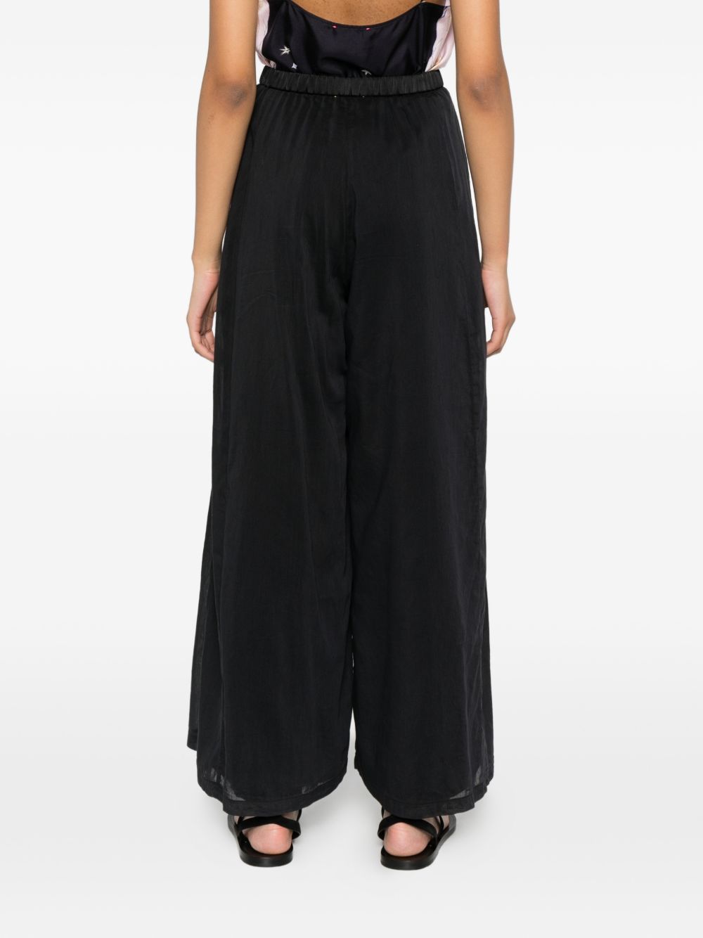 Forte Forte Women Voile Cotton And Silk Trousers