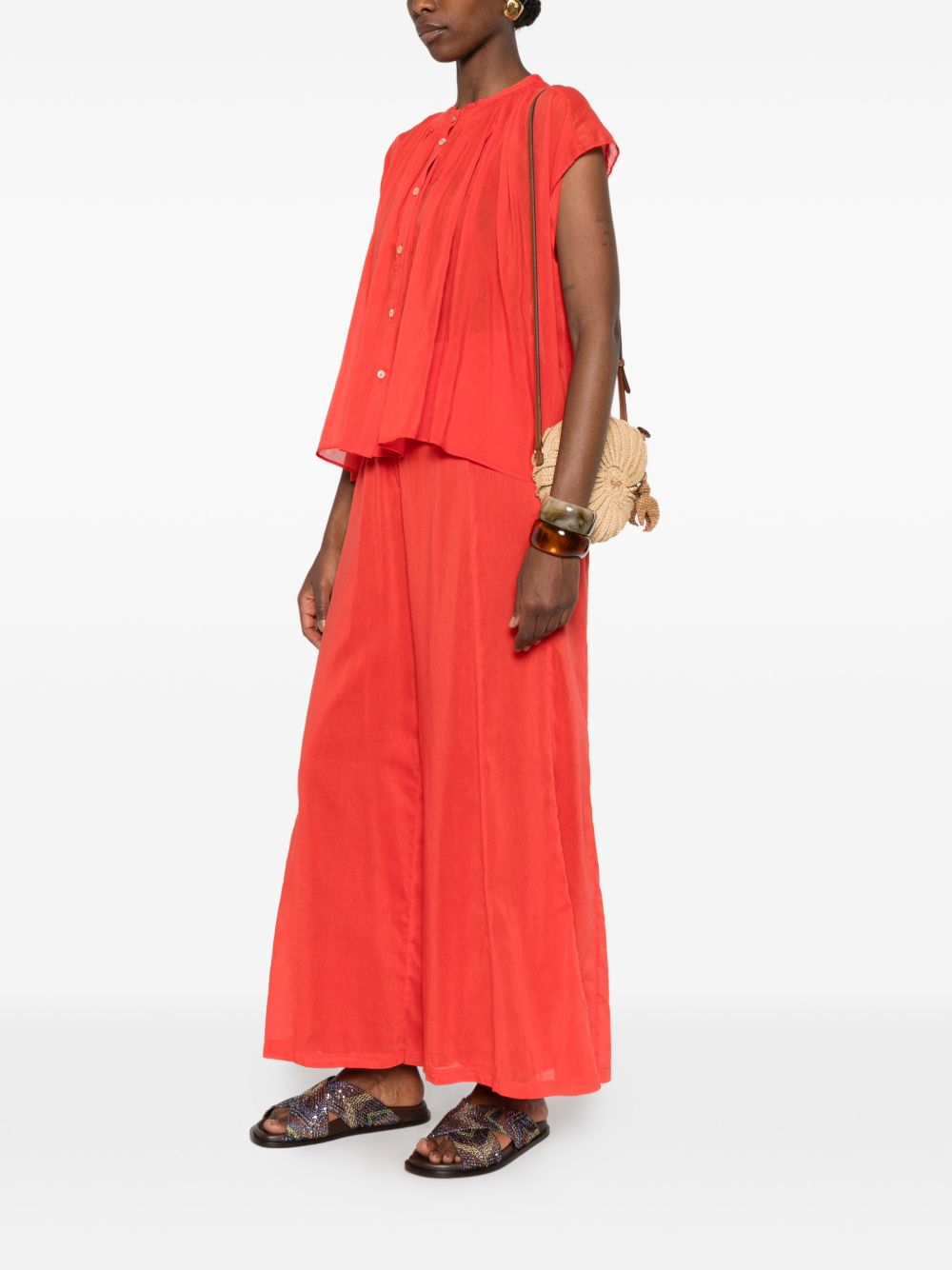 Forte Forte Women Voile Cotton And Silk Trousers FORTE FORTE