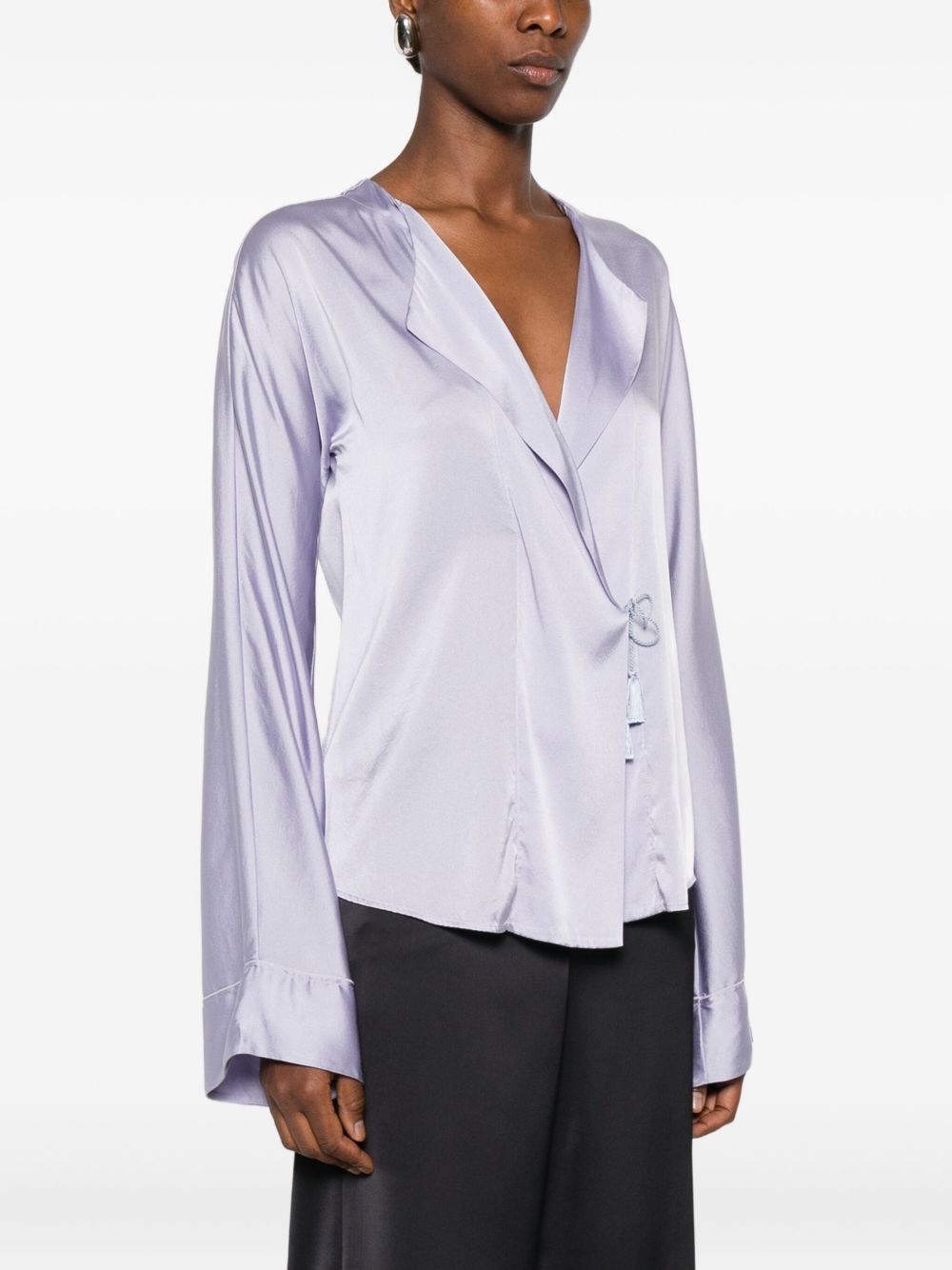 Forte Forte Women Silk Satin Shirt FORTE FORTE