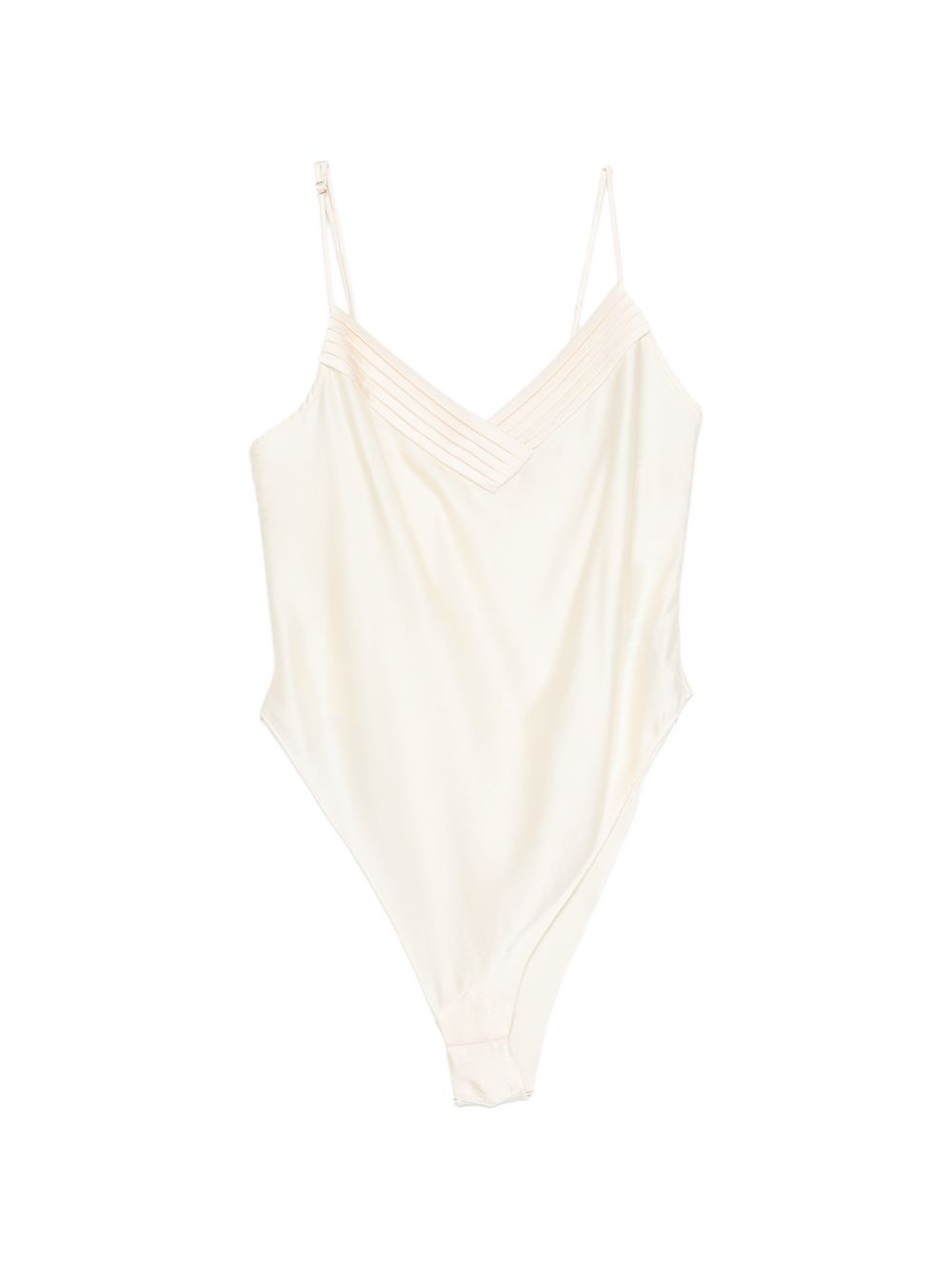 Forte Forte Women Silk Satin Bodysuit FORTE FORTE