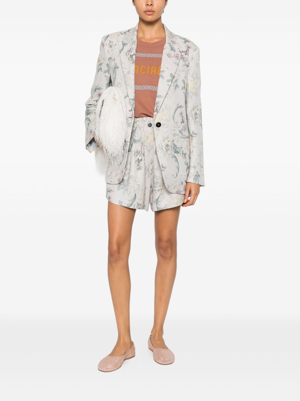 Forte Forte Women Printed Blazer Jacket FORTE FORTE