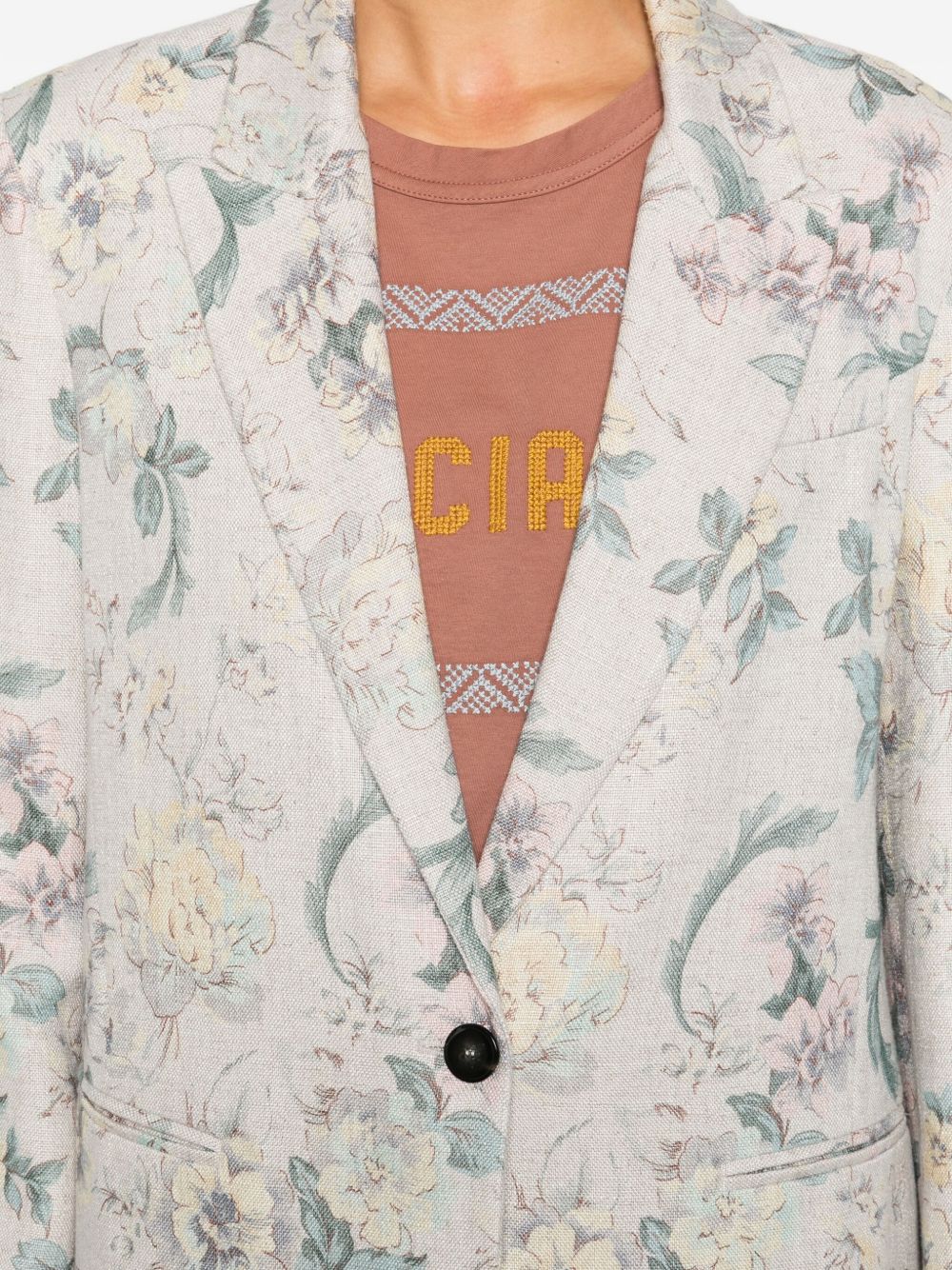 Forte Forte Women Printed Blazer Jacket FORTE FORTE