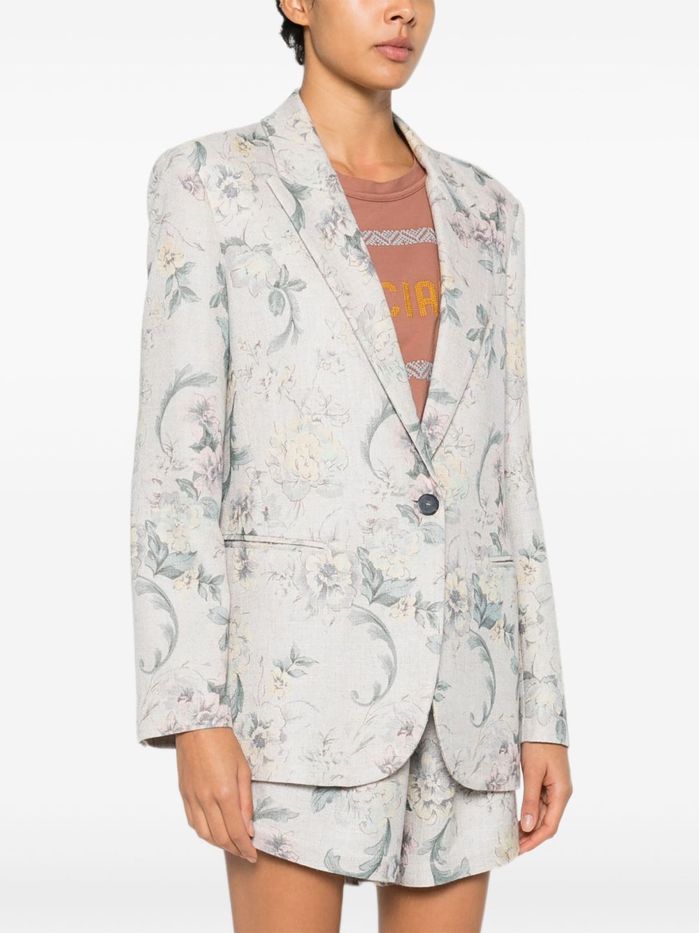 Forte Forte Women Printed Blazer Jacket FORTE FORTE