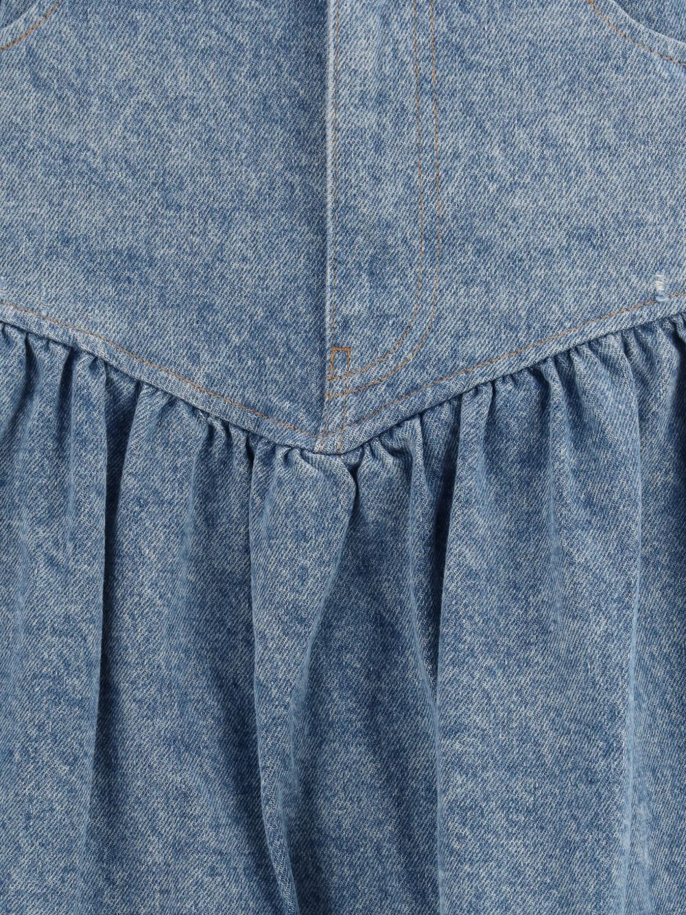Ganni Women Denim Long Skirt GANNI