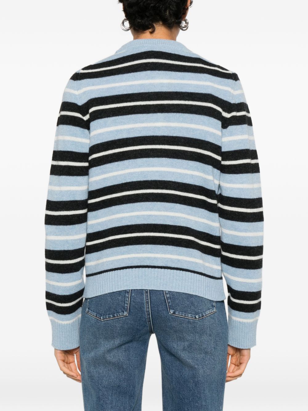Ganni Women Wool Crewneck Sweater GANNI