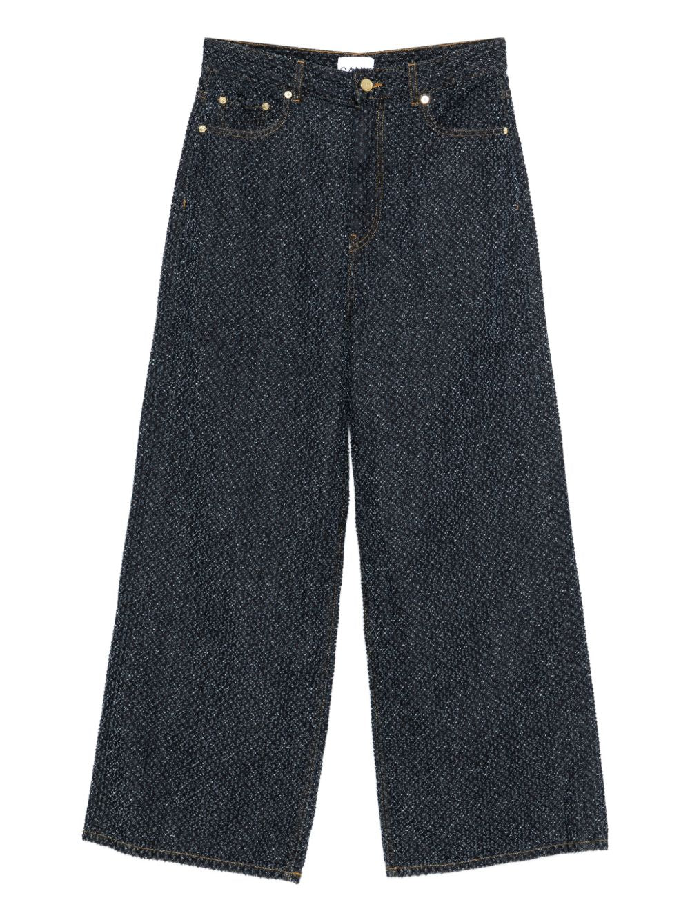 Ganni Women Baggy Denim Jeans GANNI