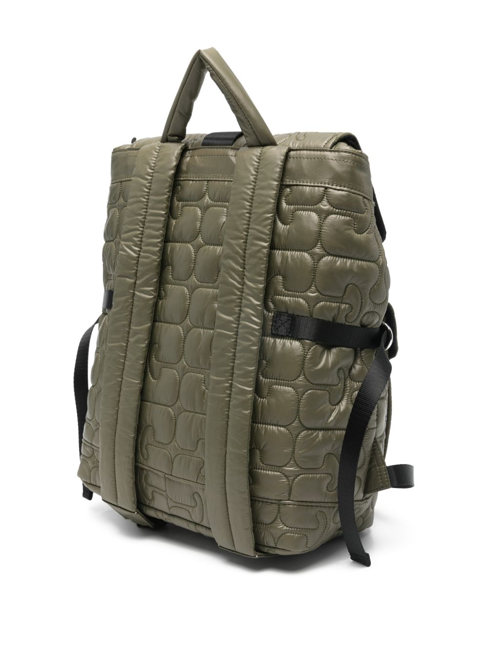 Ganni Women Quilted Nylon Backpack GANNI