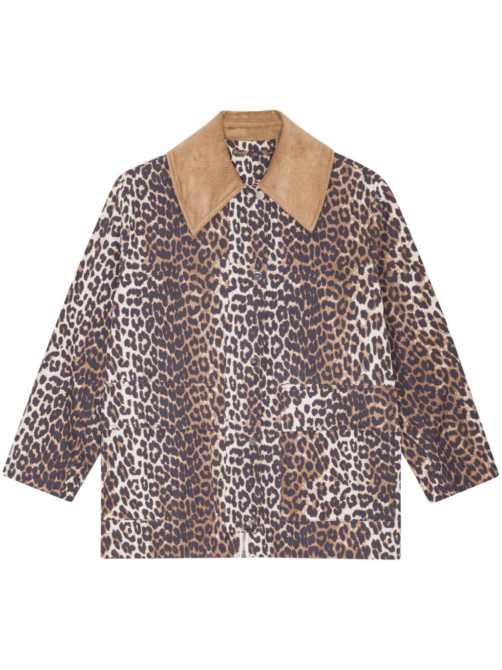 Ganni Women Organic Cotton Jacket GANNI