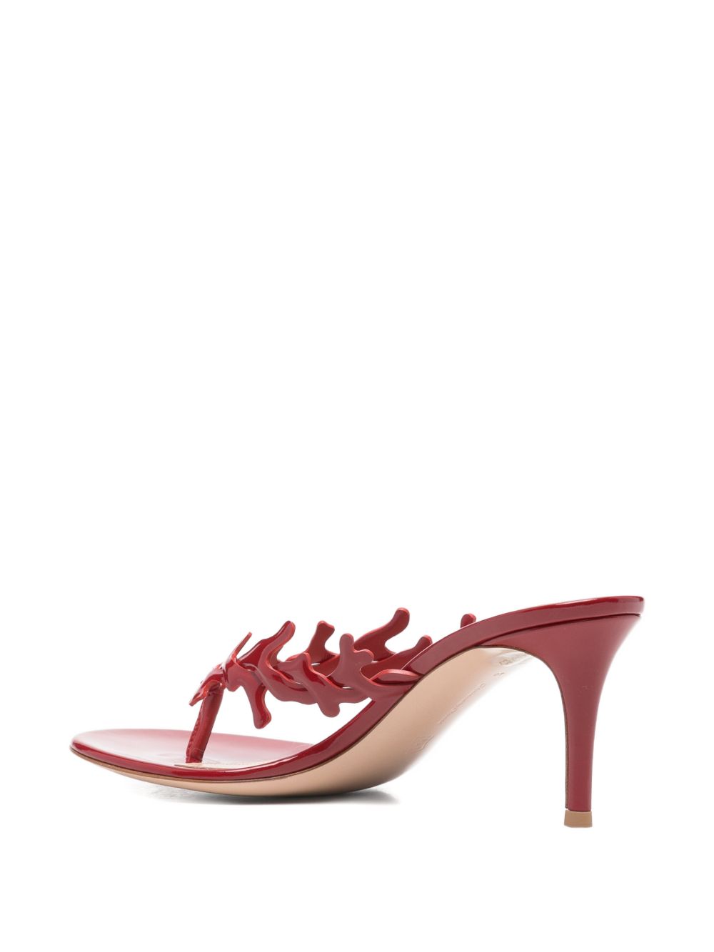 Gianvito Rossi Women Ocean Patent Leather Sandals