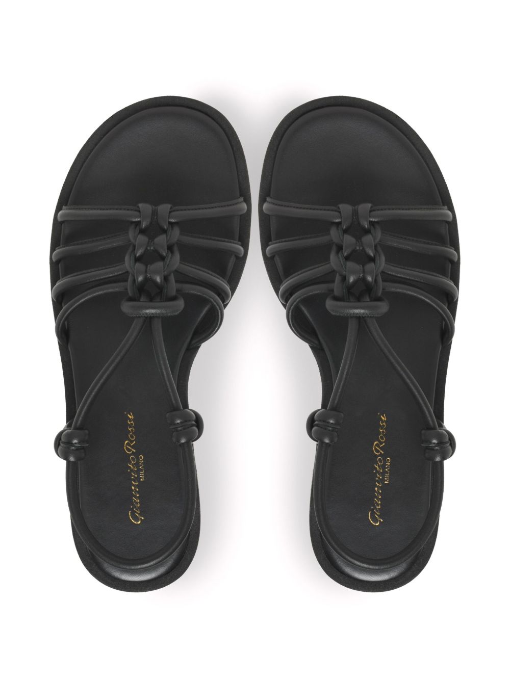 Gianvito Rossi Women Hebe Leather Sandals GIANVITO ROSSI
