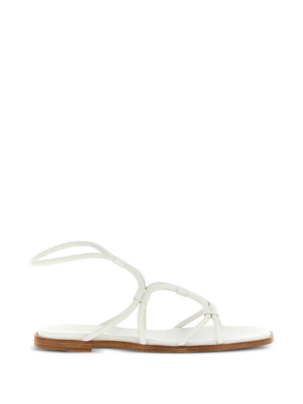 Gianvito Rossi Women Leather Flat Sandals GIANVITO ROSSI