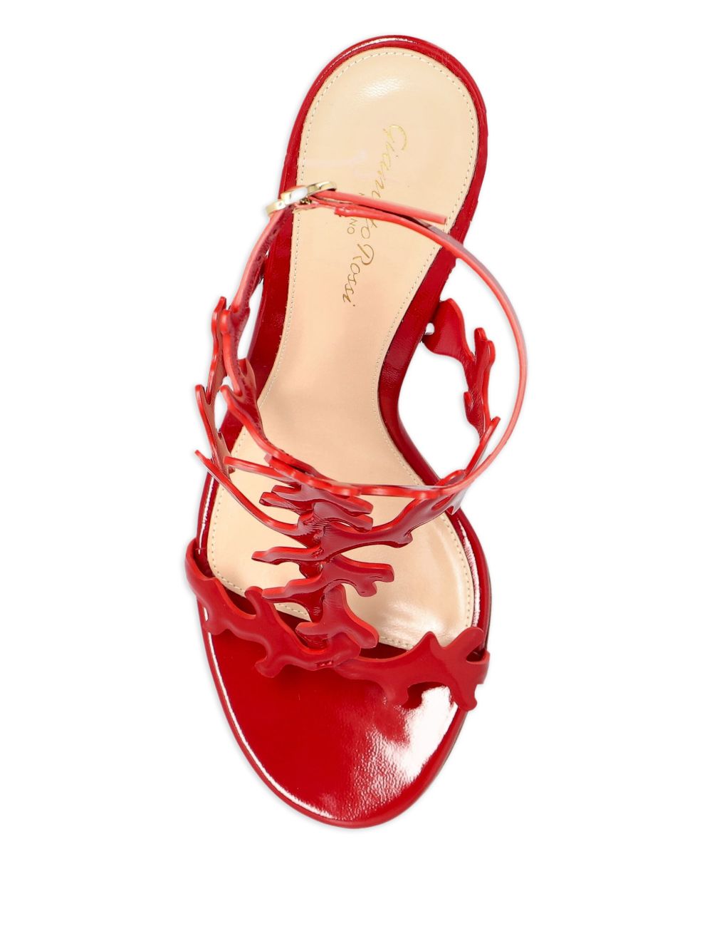 Gianvito Rossi Women Ocean Leather Heel Sandals GIANVITO ROSSI