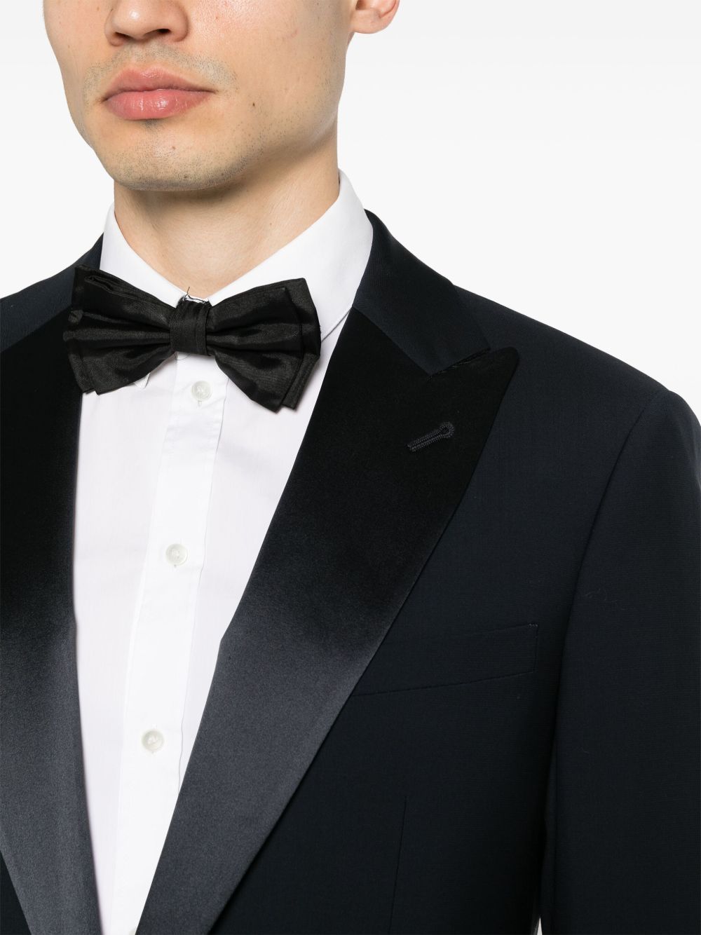 Giorgio Armani Men Slim Fit Wool Tuxedo Suit