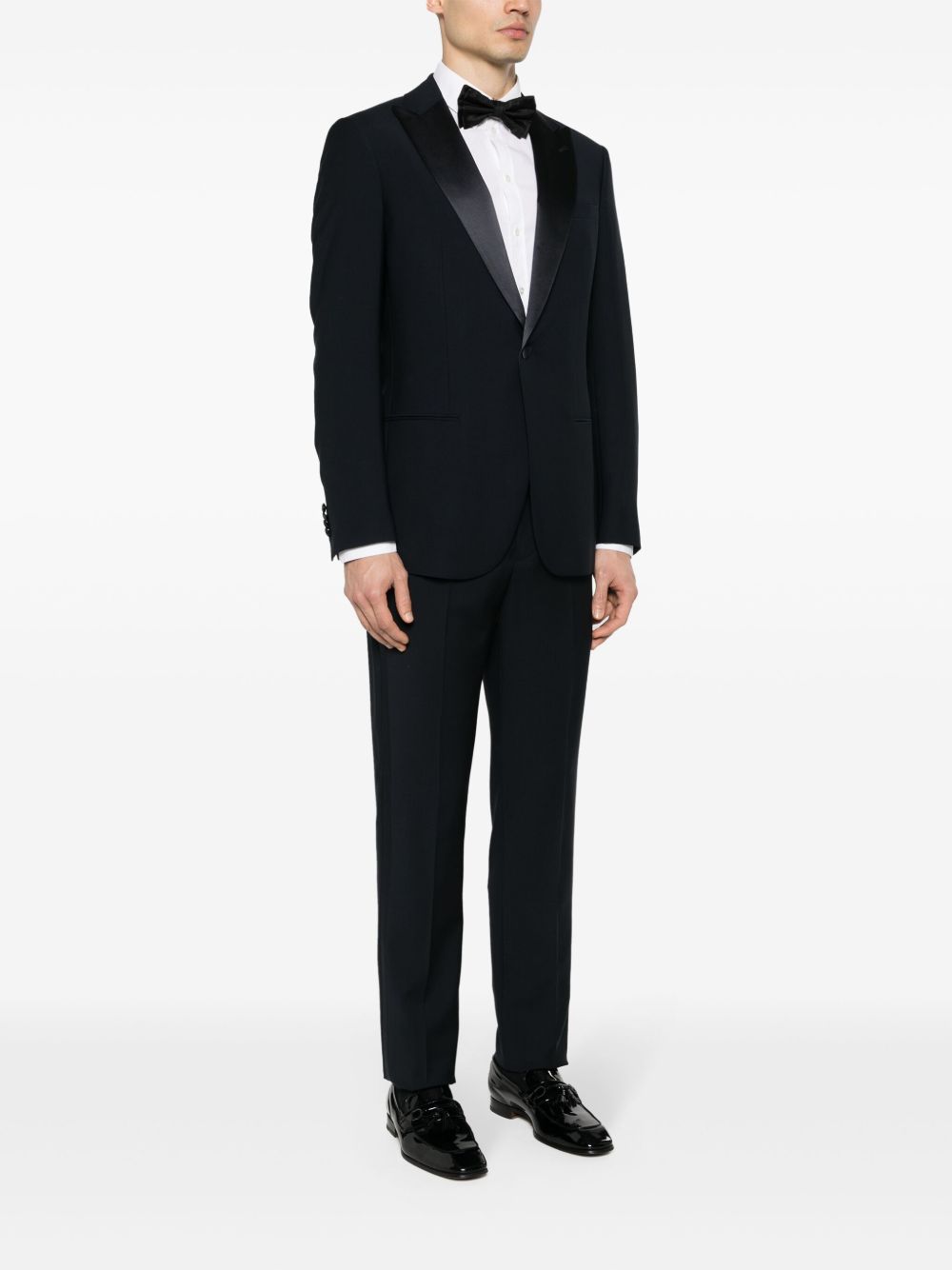 Giorgio Armani Men Slim Fit Wool Tuxedo Suit