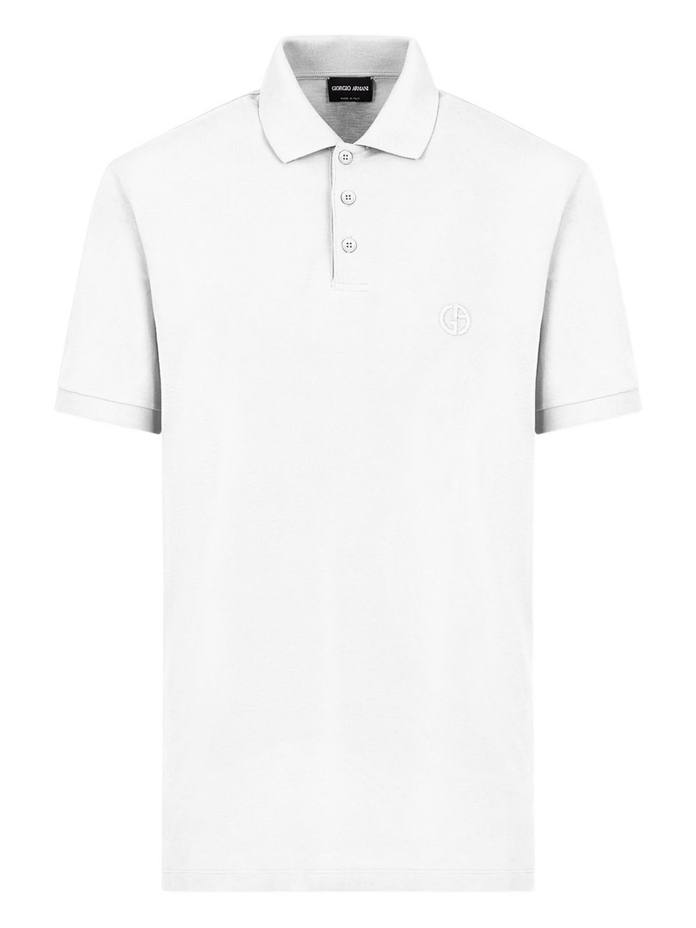 Giorgio Armani Men Piqeut Cotton Polo Shirt GIORGIO ARMANI