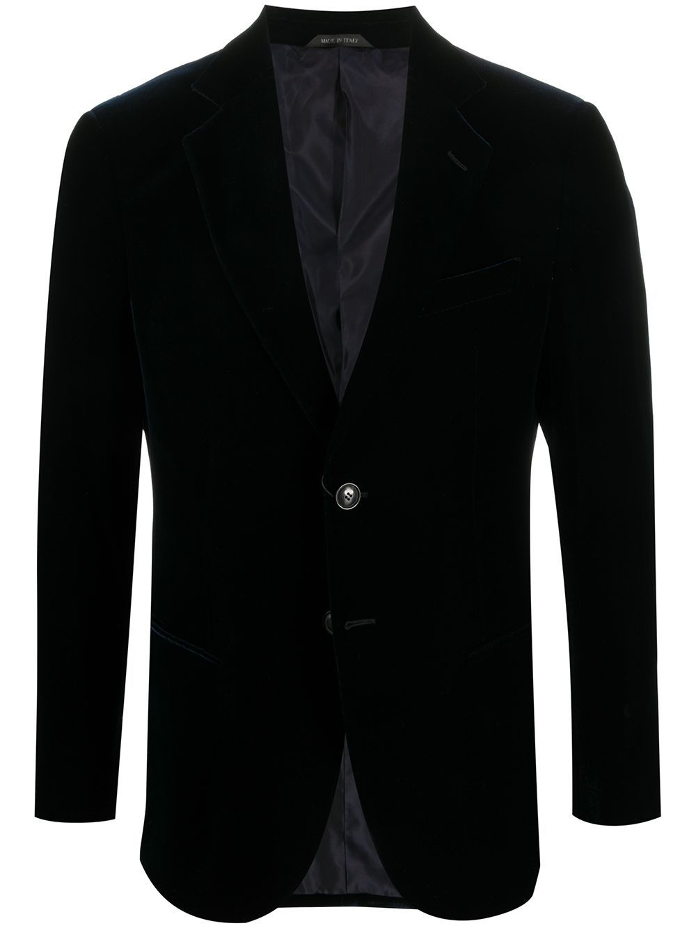 Giorgio Armani Men Velvet Single-Breasted Blazer Jacket GIORGIO ARMANI