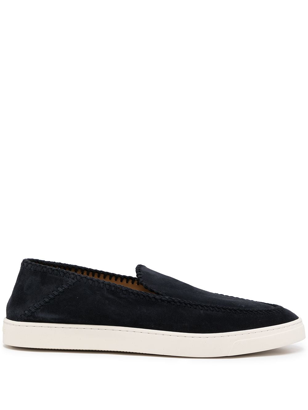 Giorgio Armani Men Leather Slip-On Sneakers GIORGIO ARMANI