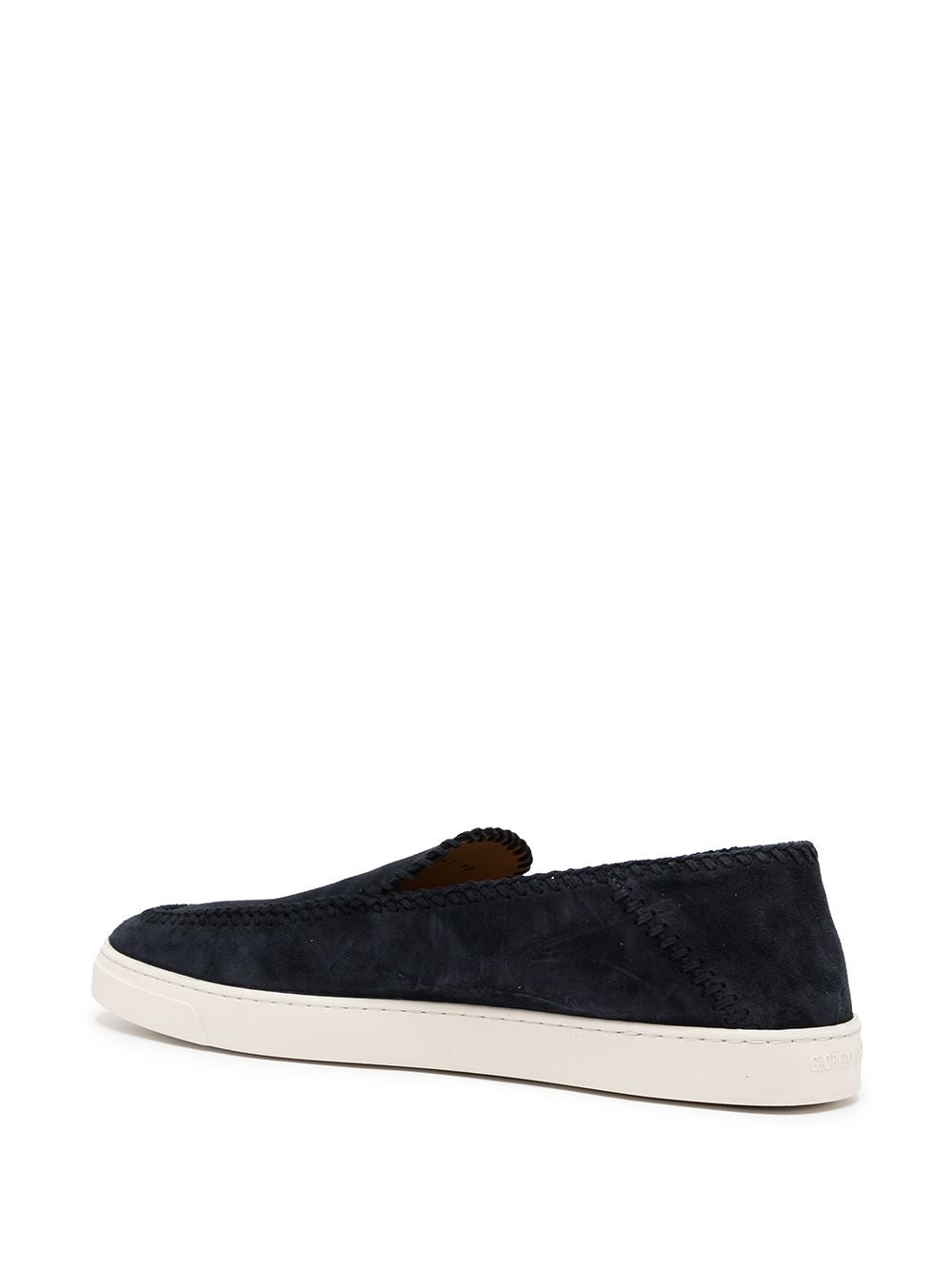 Giorgio Armani Men Leather Slip-On Sneakers GIORGIO ARMANI