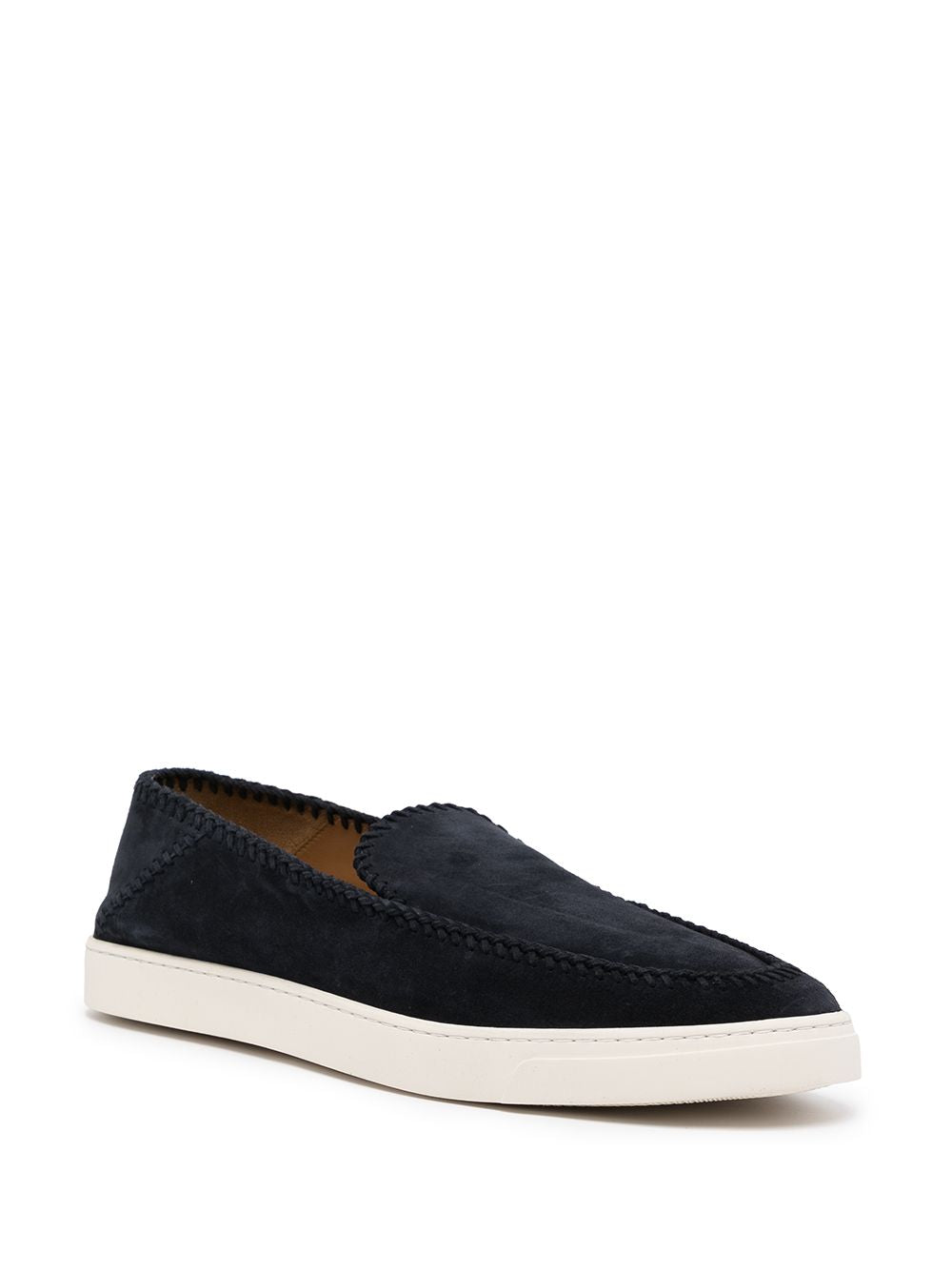 Giorgio Armani Men Leather Slip-On Sneakers GIORGIO ARMANI