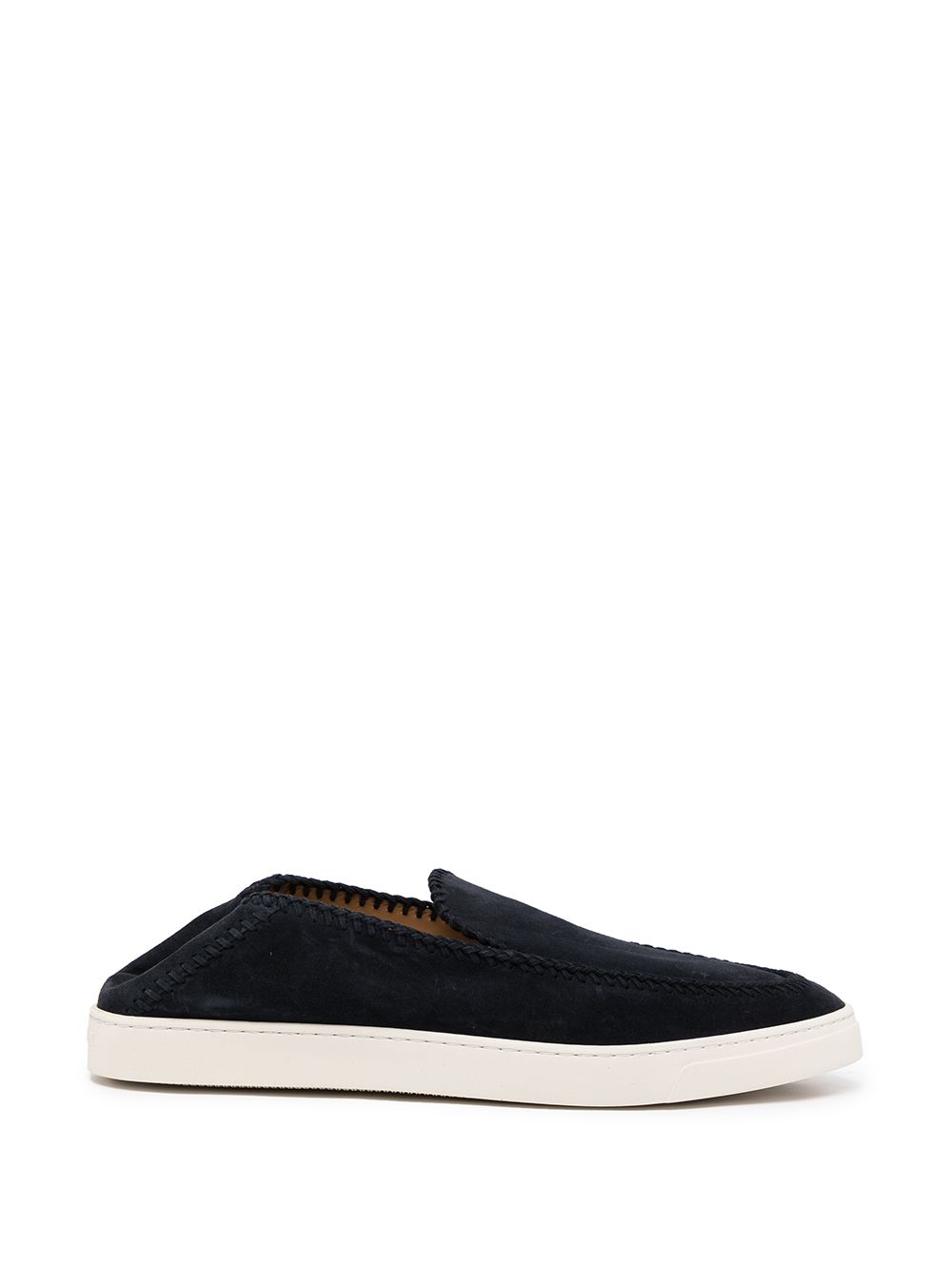 Giorgio Armani Men Leather Slip-On Sneakers GIORGIO ARMANI