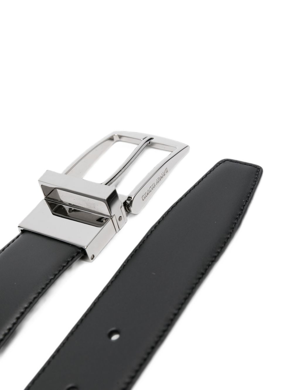 Giorgio Armani Men Leather Reversible Belt GIORGIO ARMANI