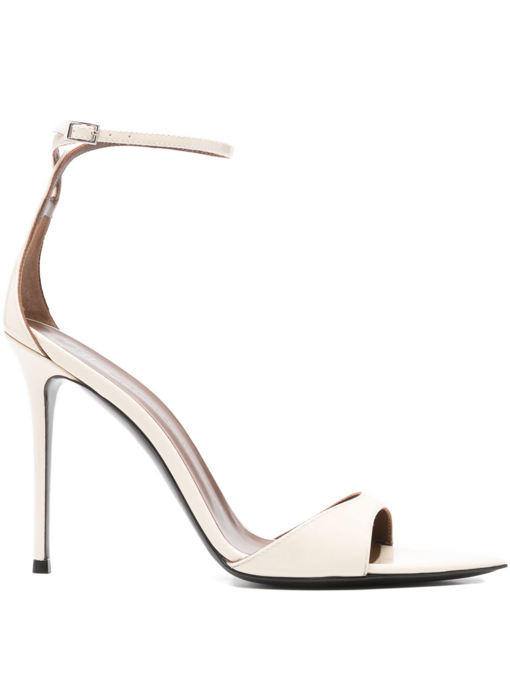 Giuseppe Zanotti Women Intriigo Leather Heel Sandals GIUSEPPE ZANOTTI