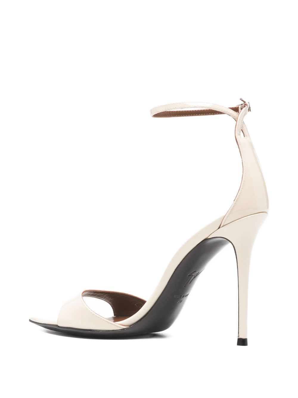 Giuseppe Zanotti Women Intriigo Leather Heel Sandals GIUSEPPE ZANOTTI