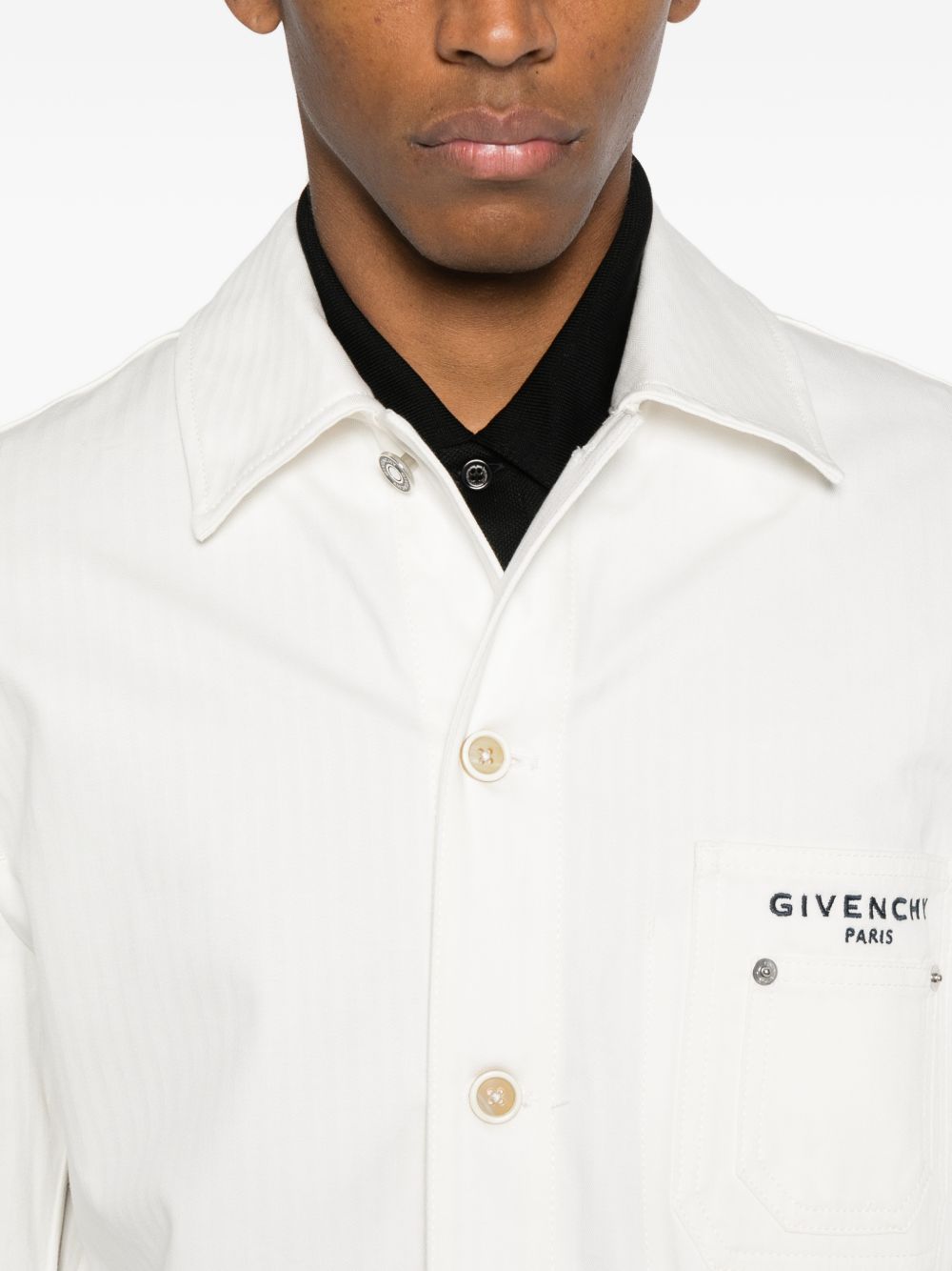 Givenchy Men Denim Cotton Jacket GIVENCHY