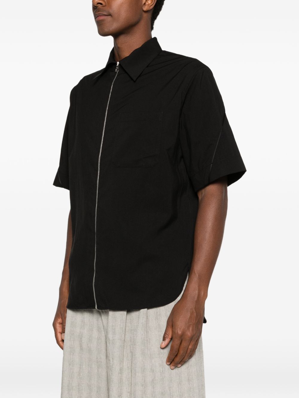 Givenchy Men Zipped Shirt GIVENCHY
