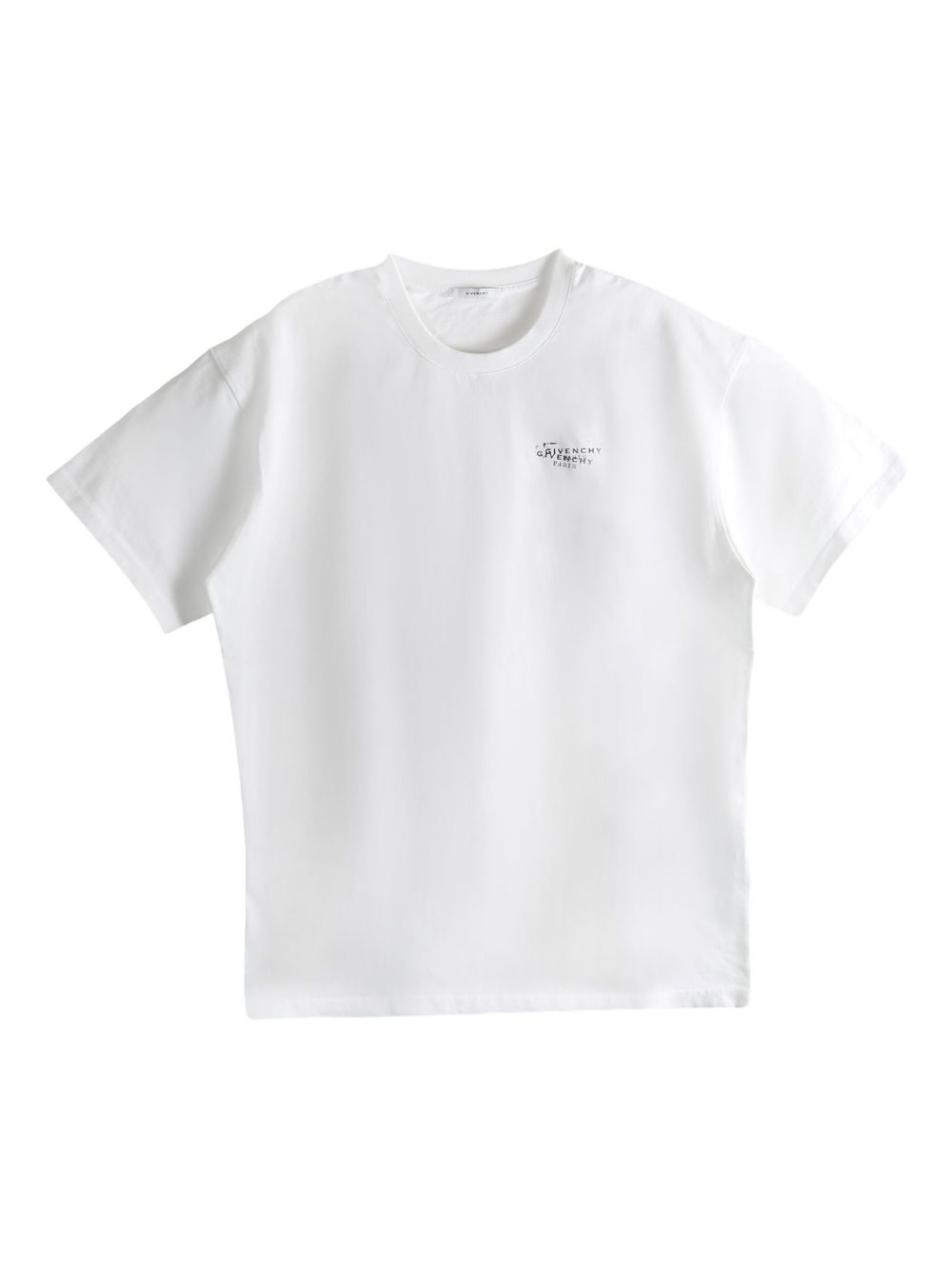Givenchy Men Logo Cotton T-Shirt GIVENCHY
