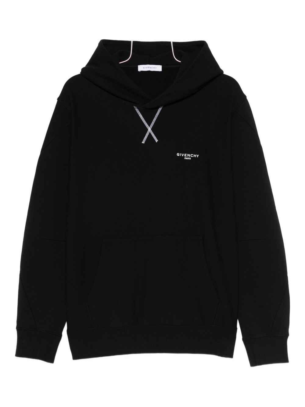 Givenchy Men Logo Cotton Hoodie GIVENCHY