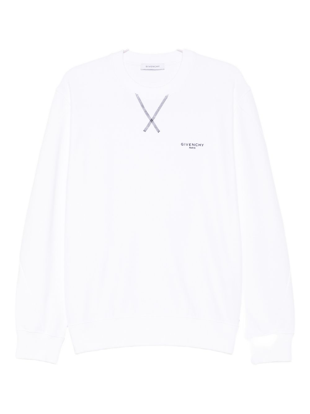 Givenchy Men Logo Cotton Hoodie GIVENCHY