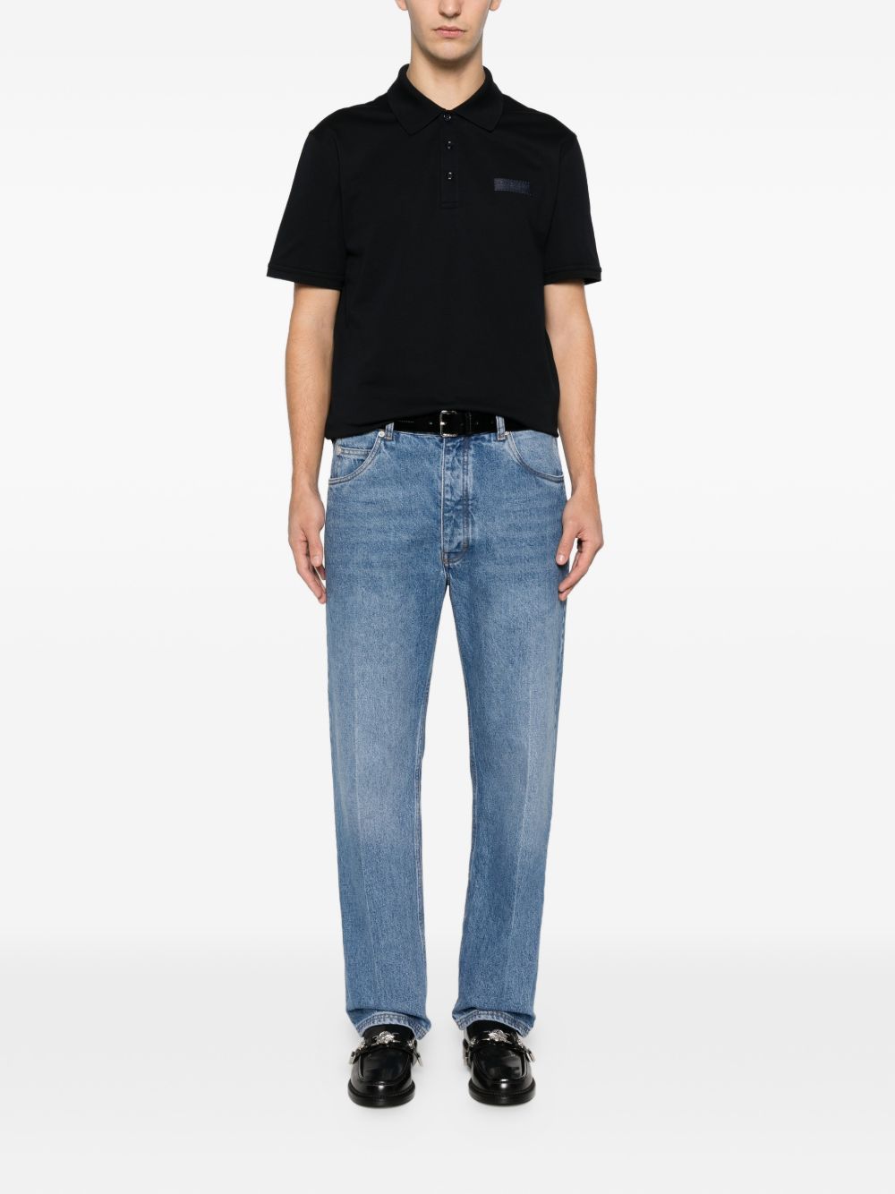 Givenchy Men Cotton Polo Shirt GIVENCHY