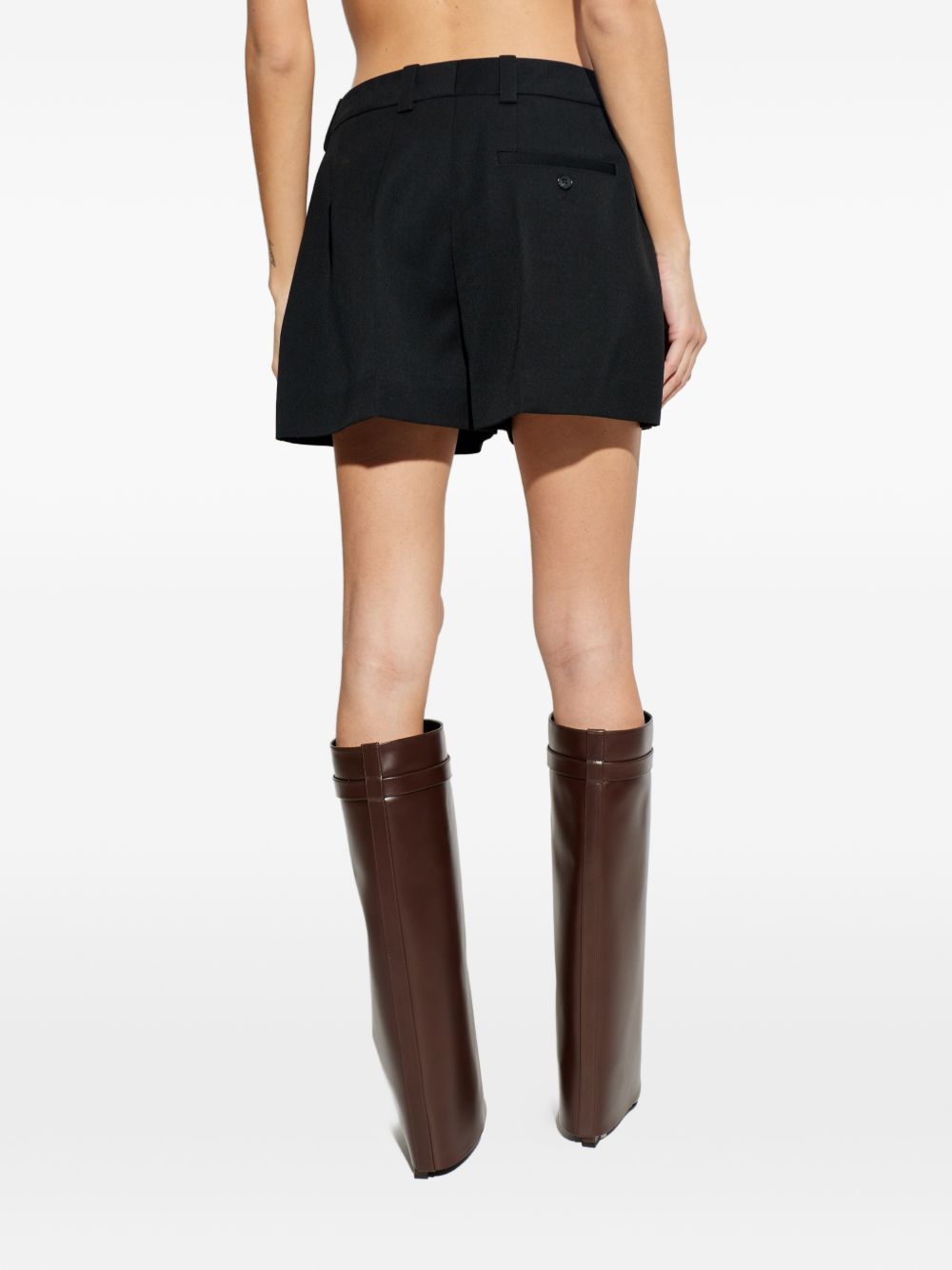 Givenchy Women Wool Pleated Shorts GIVENCHY