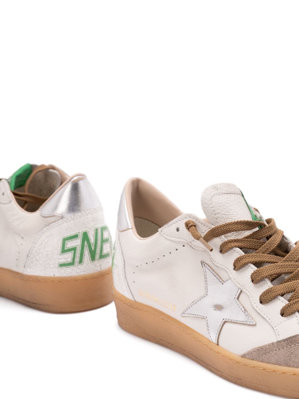 Golden Goose Men Ball Star Leather Sneakers GOLDEN GOOSE