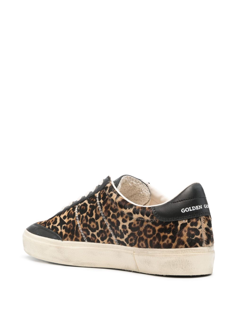 Golden Goose Men Soul-Star Leather Sneakers GOLDEN GOOSE