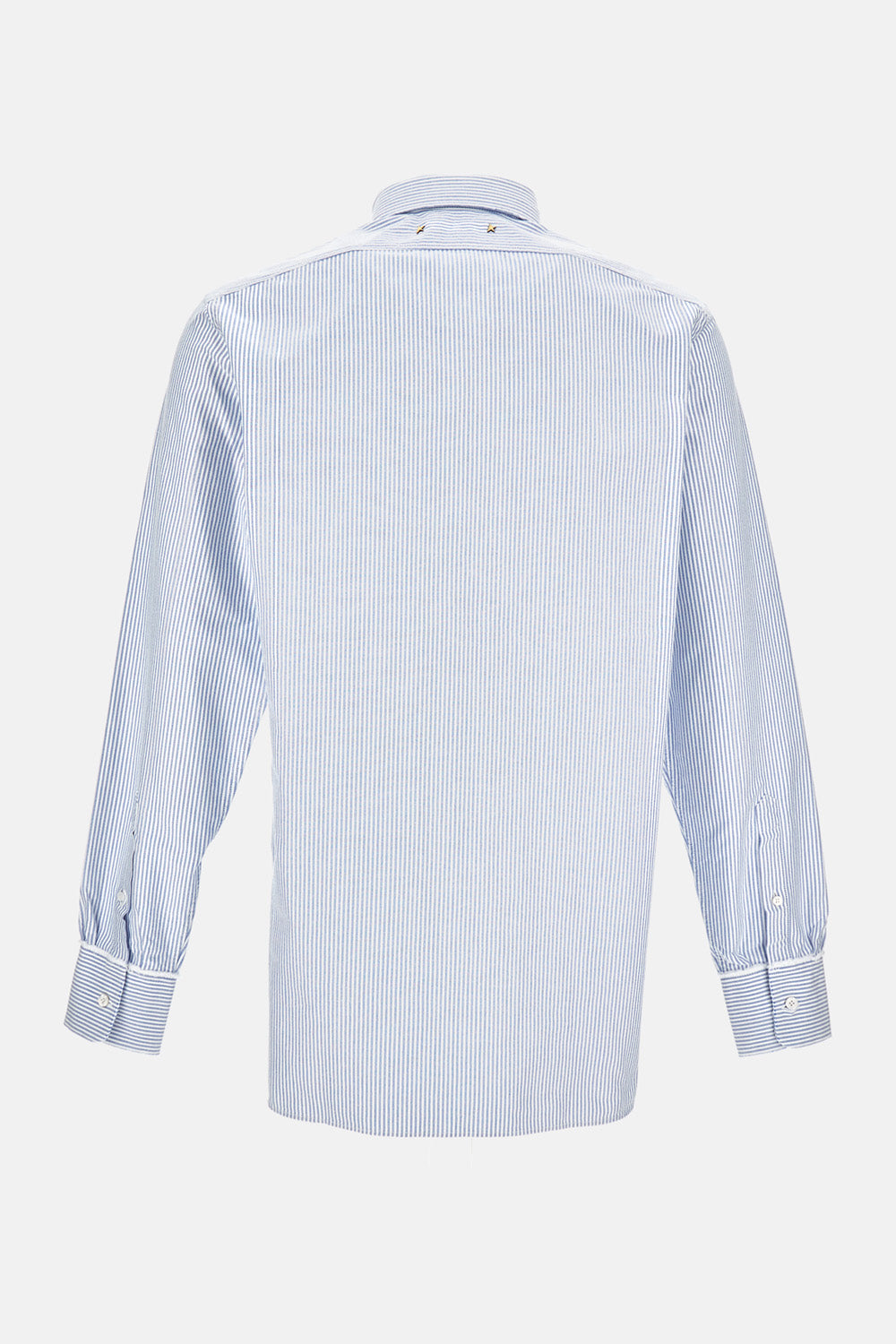 Golden Goose Men Striped Cotton  Shirt GOLDEN GOOSE