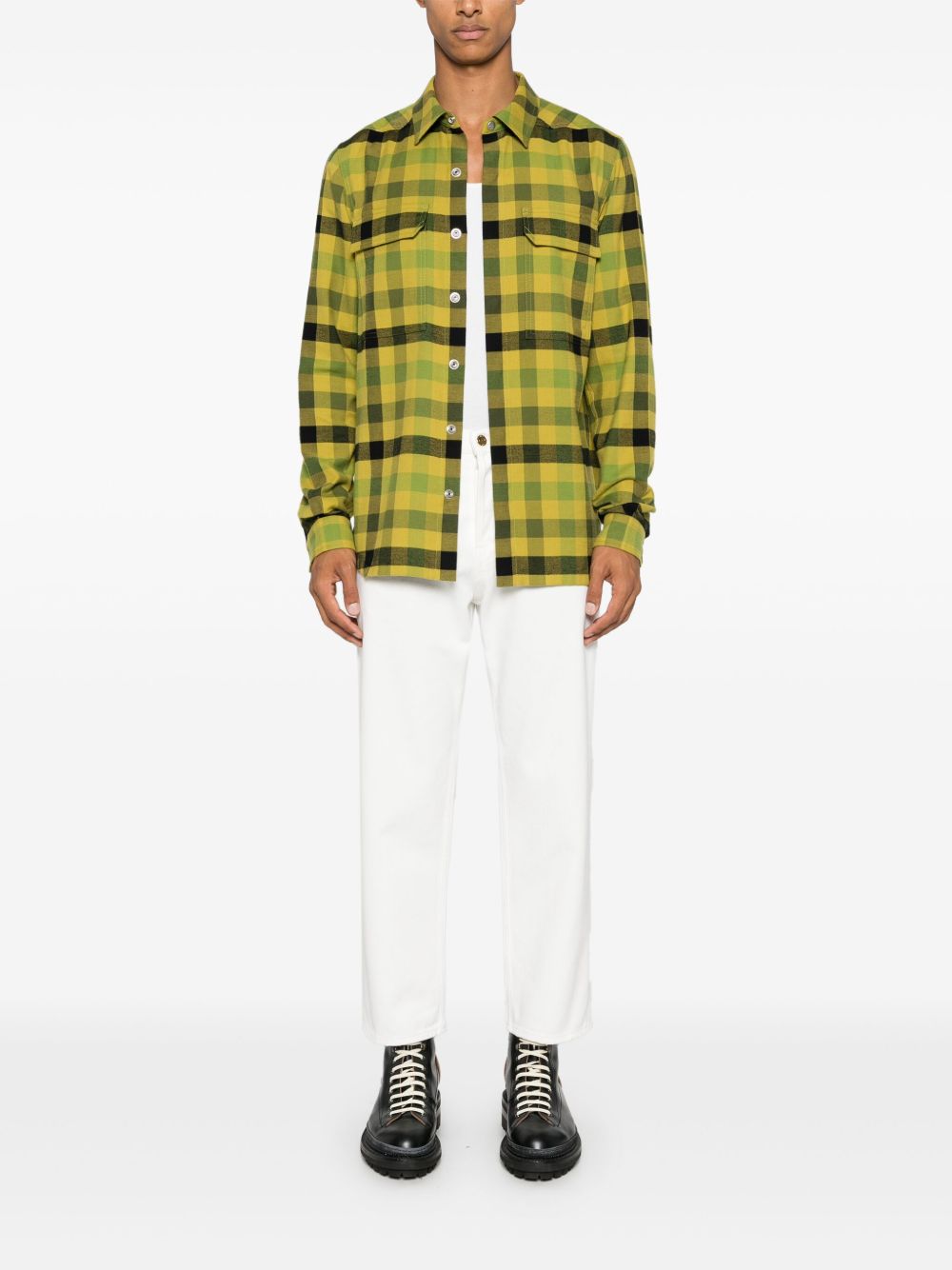 Golden Goose Men Loose Fit Denim Jeans GOLDEN GOOSE