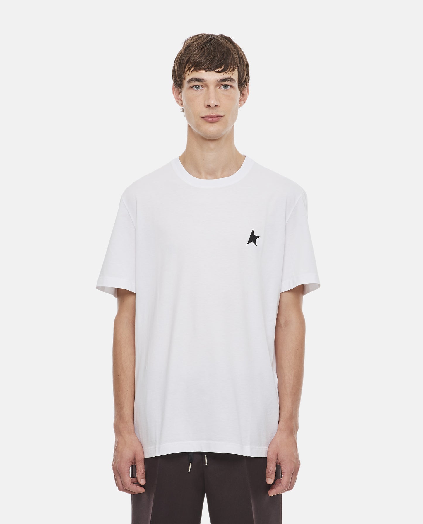 Golden Goose Men Star Cotton T-Shirt GOLDEN GOOSE