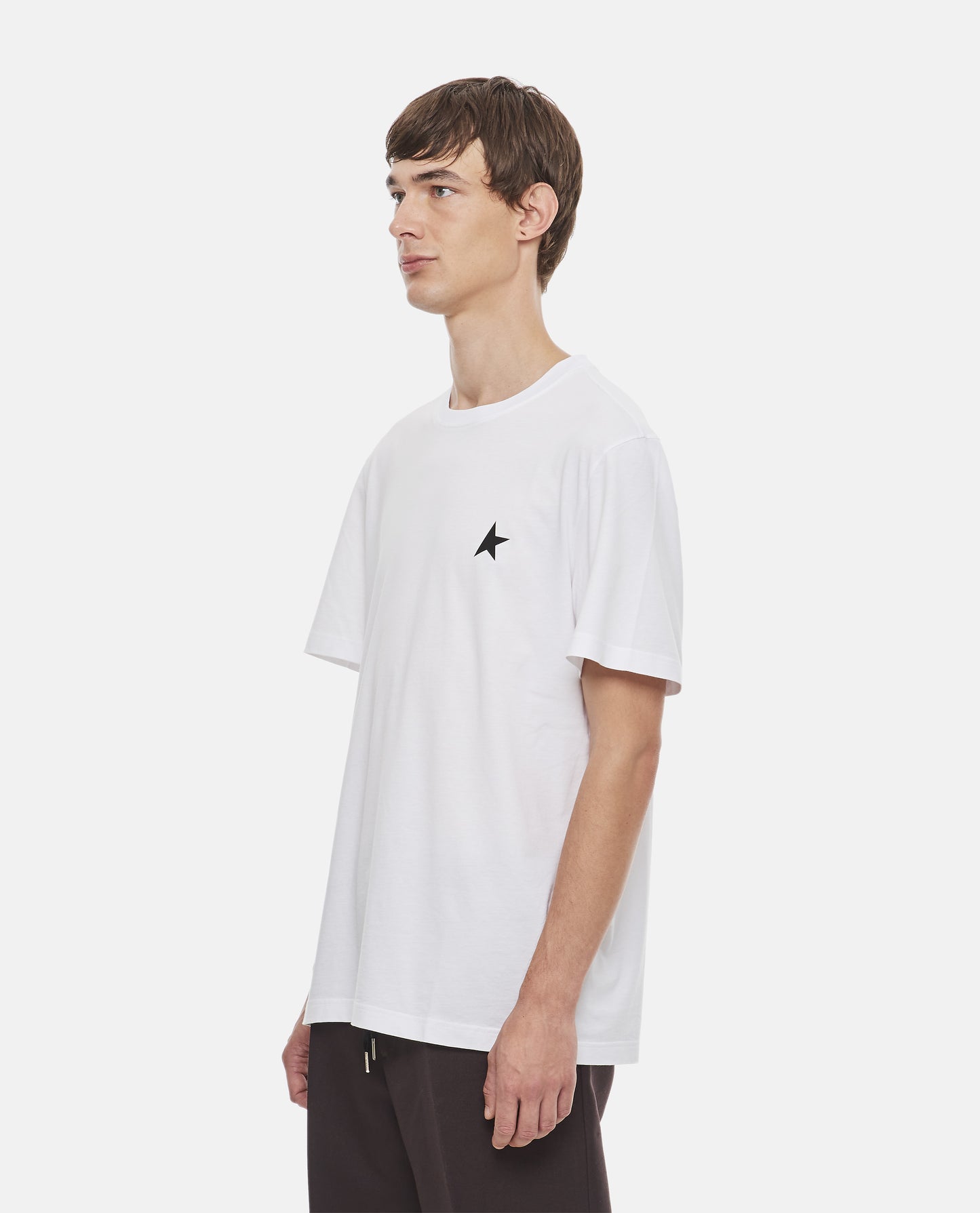 Golden Goose Men Star Cotton T-Shirt GOLDEN GOOSE