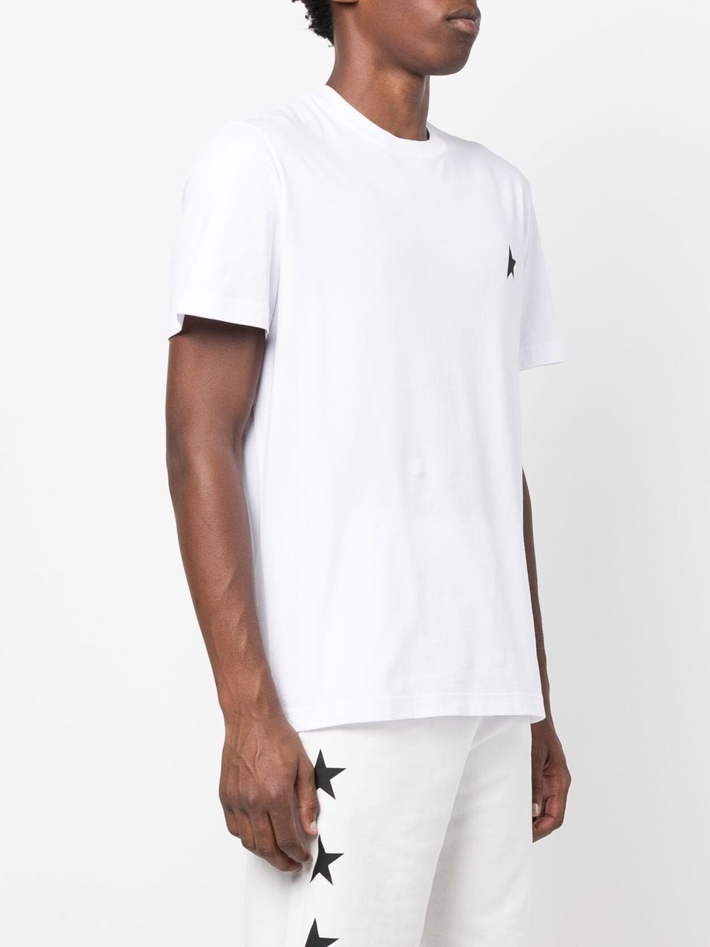 Golden Goose Men Logo Cotton T-Shirt GOLDEN GOOSE