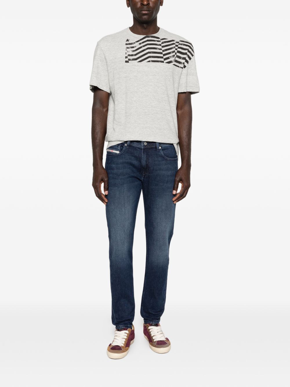 Golden Goose Men Printed Cotton T-Shirt GOLDEN GOOSE
