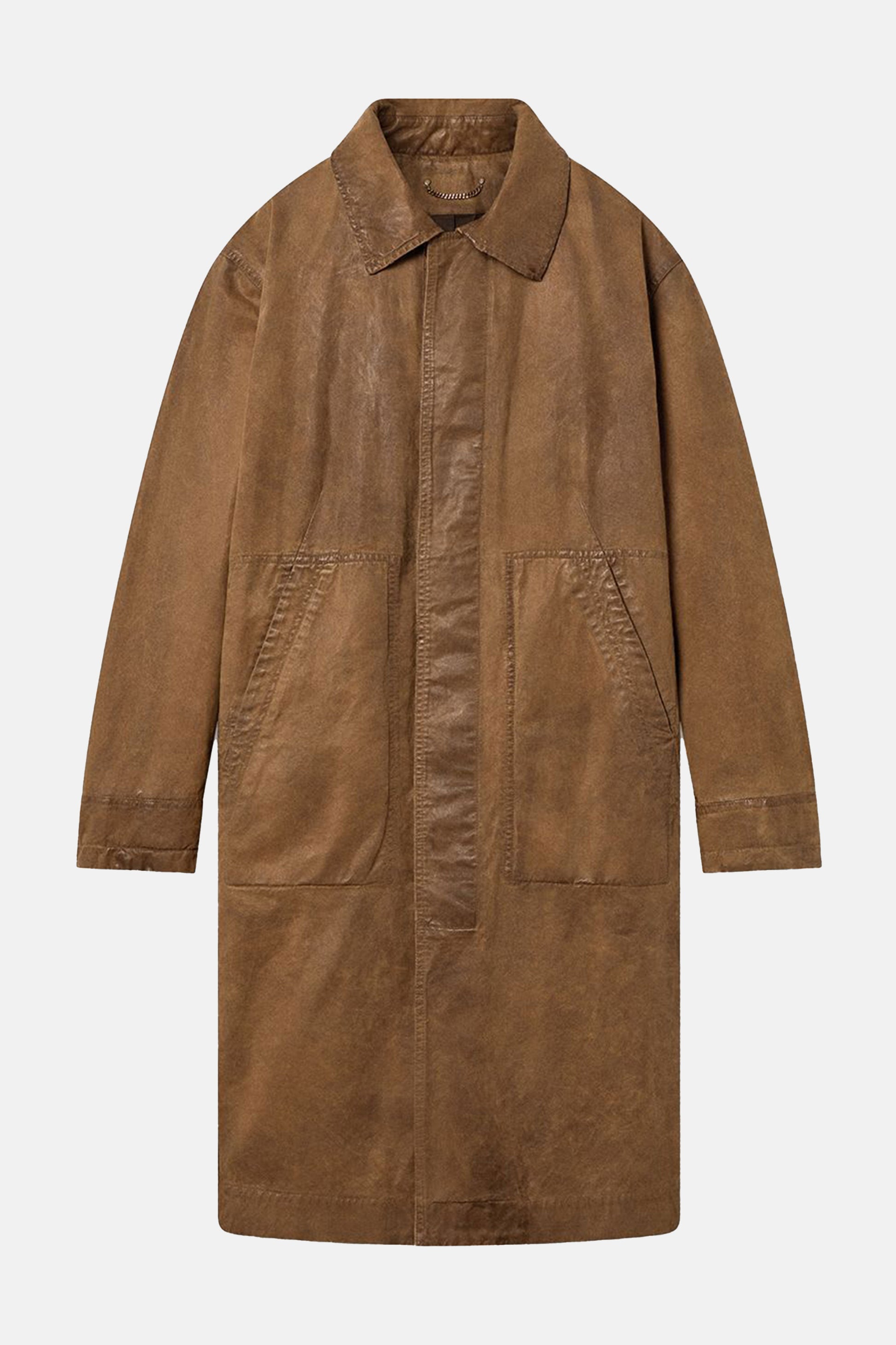 Golden Goose Women Waxed Twill Trench Coat GOLDEN GOOSE