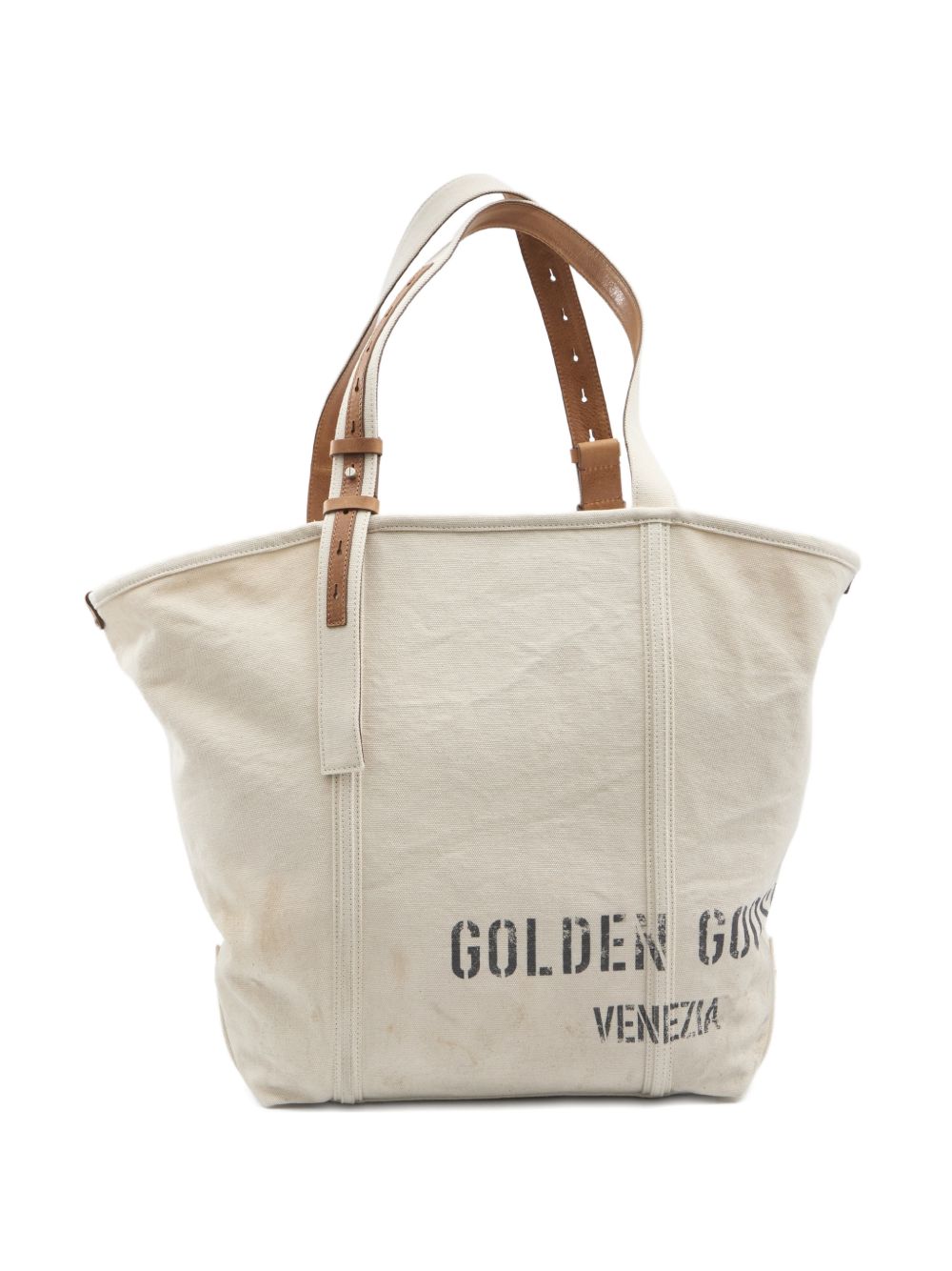 Golden Goose Women 24.7 Canvas Tote Bag GOLDEN GOOSE
