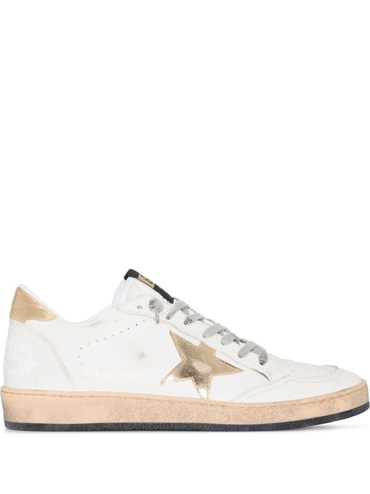 Golden Goose Women Ball Star Leather Sneakers