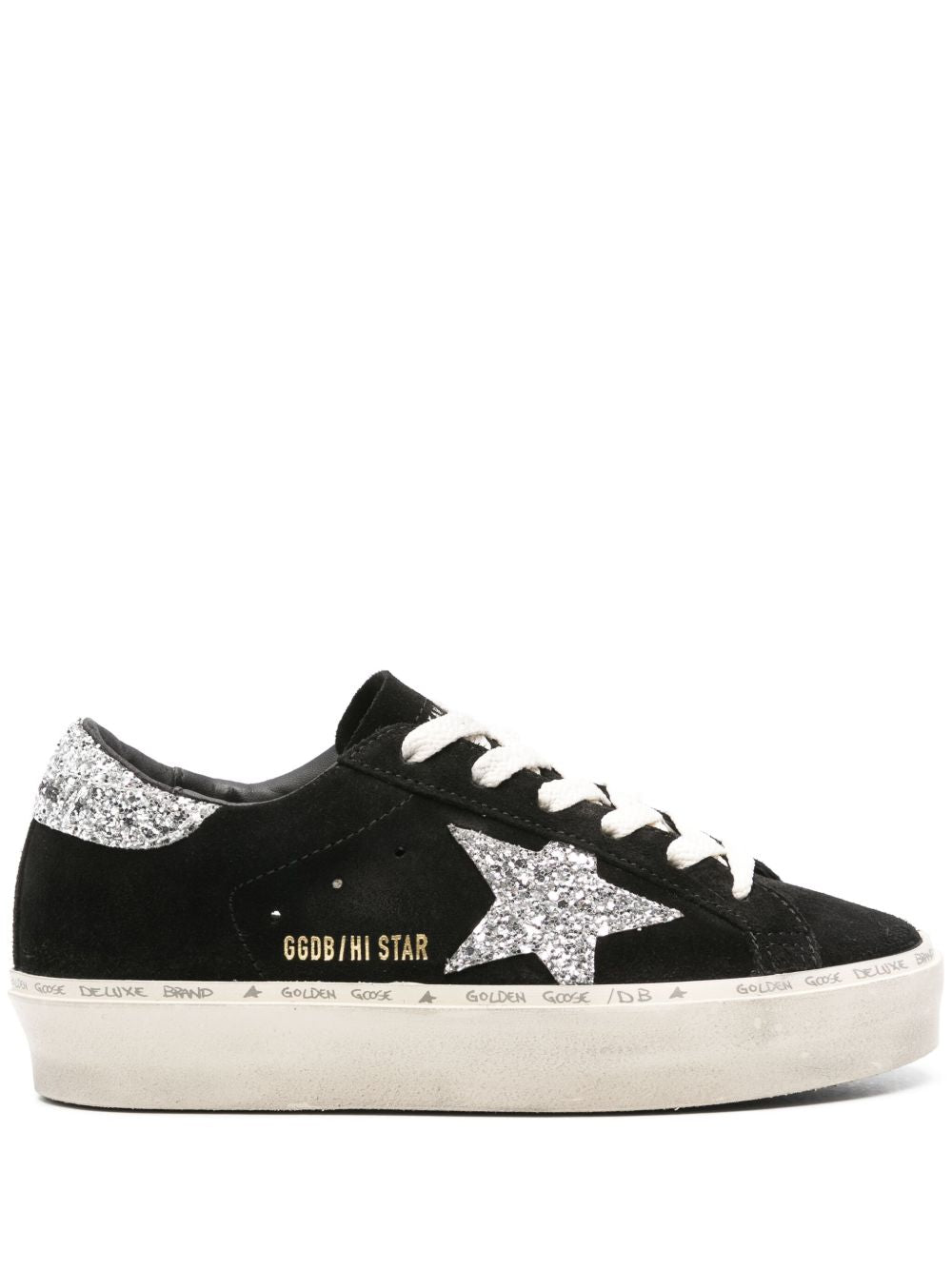 Golden Goose Women Hi Star Leather Sneakers GOLDEN GOOSE