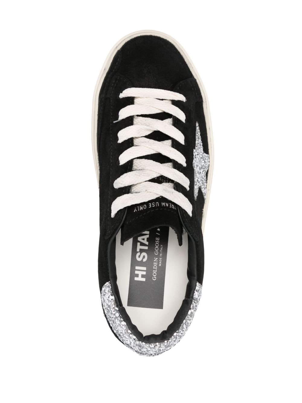 Golden Goose Women Hi Star Leather Sneakers GOLDEN GOOSE