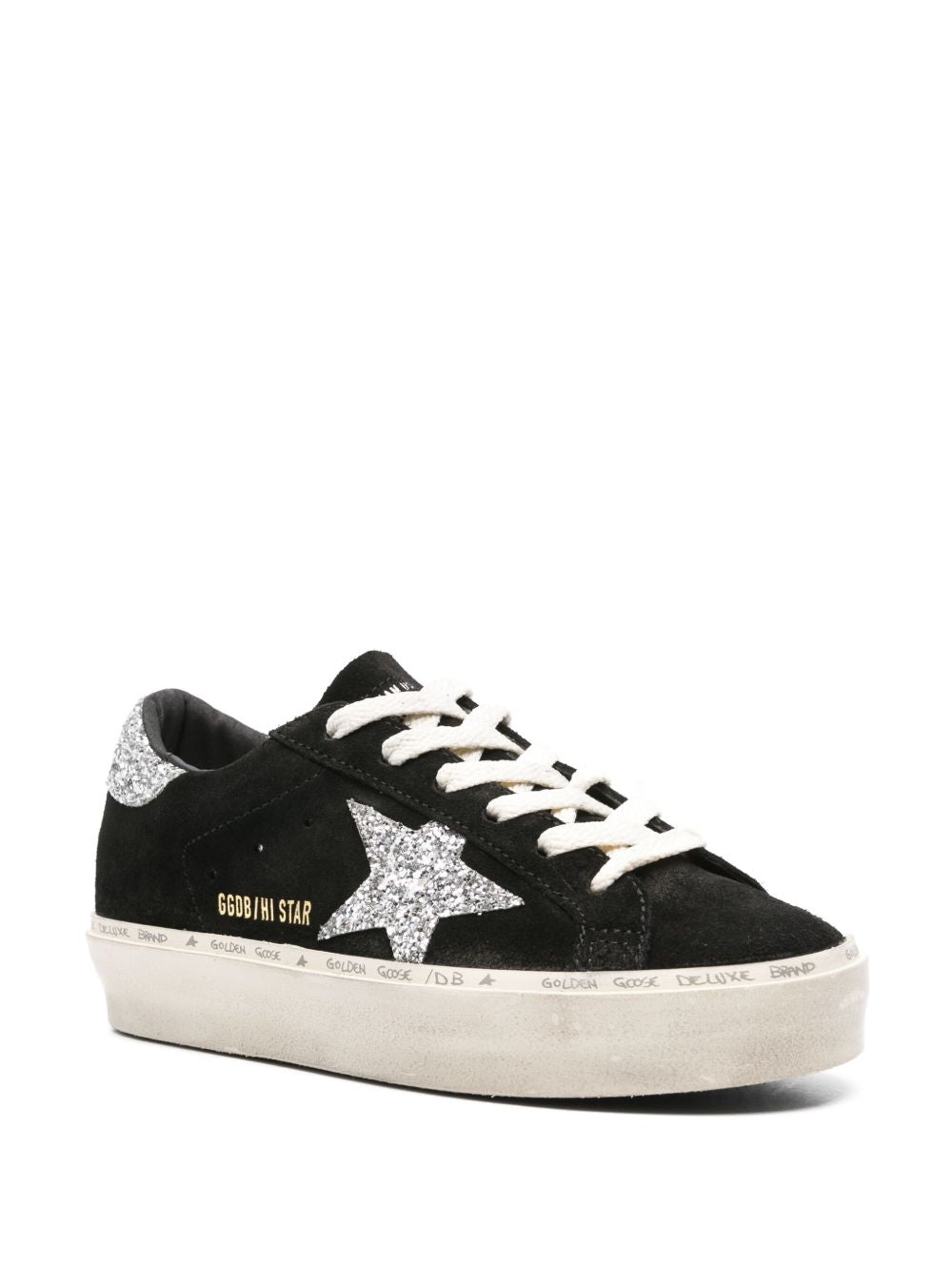 Golden Goose Women Hi Star Leather Sneakers GOLDEN GOOSE