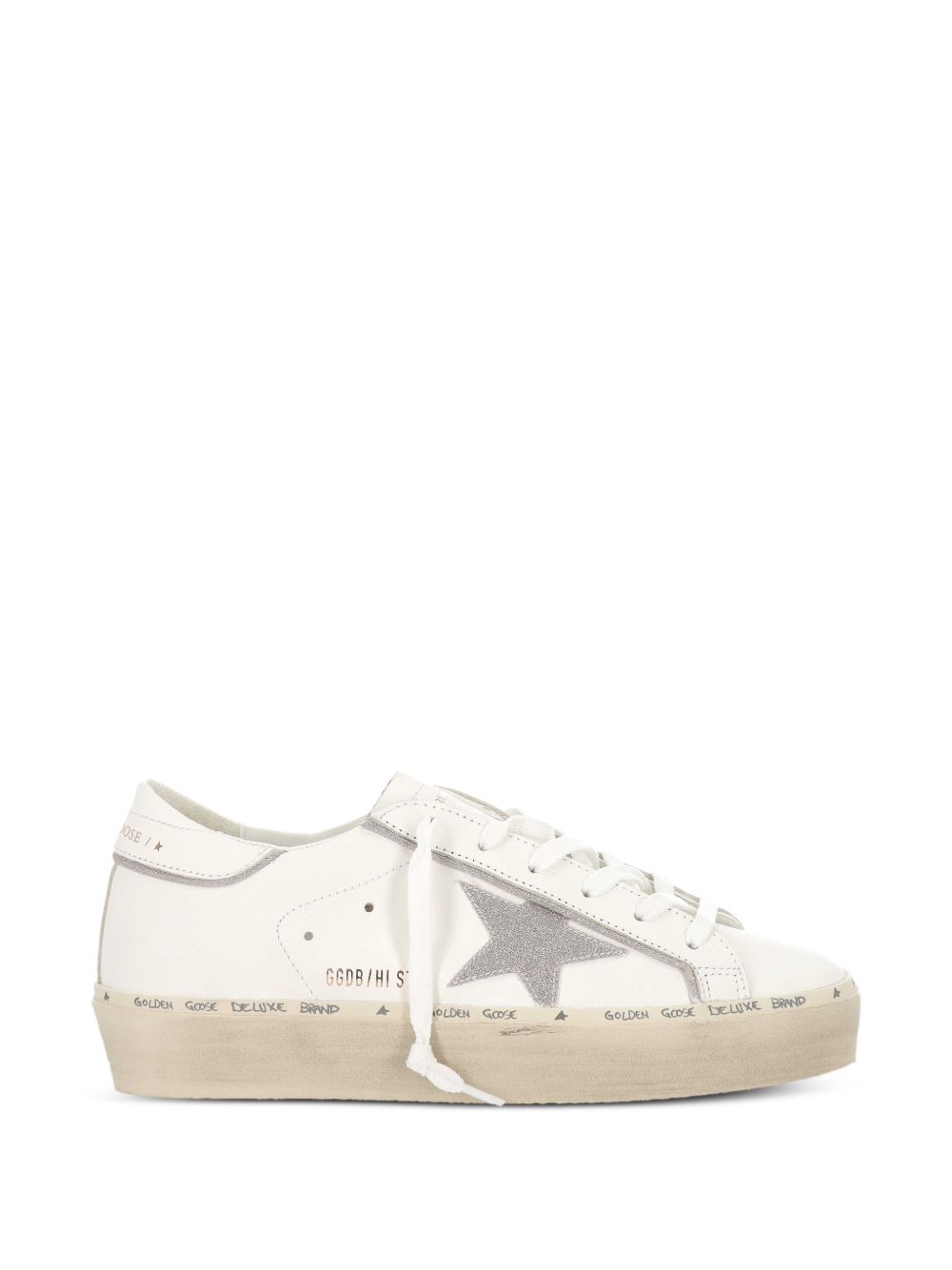 Golden Goose Women Hi Star Leather Sneakers